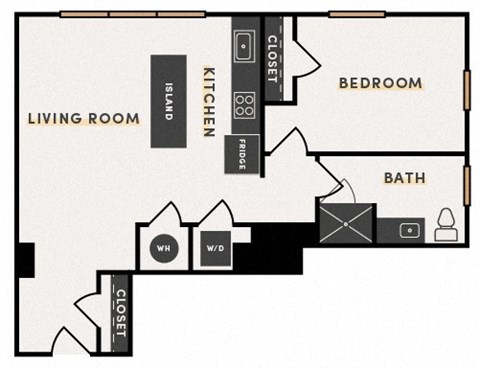 floor plan photo of the junction at white stone station in menomonee falls, wi